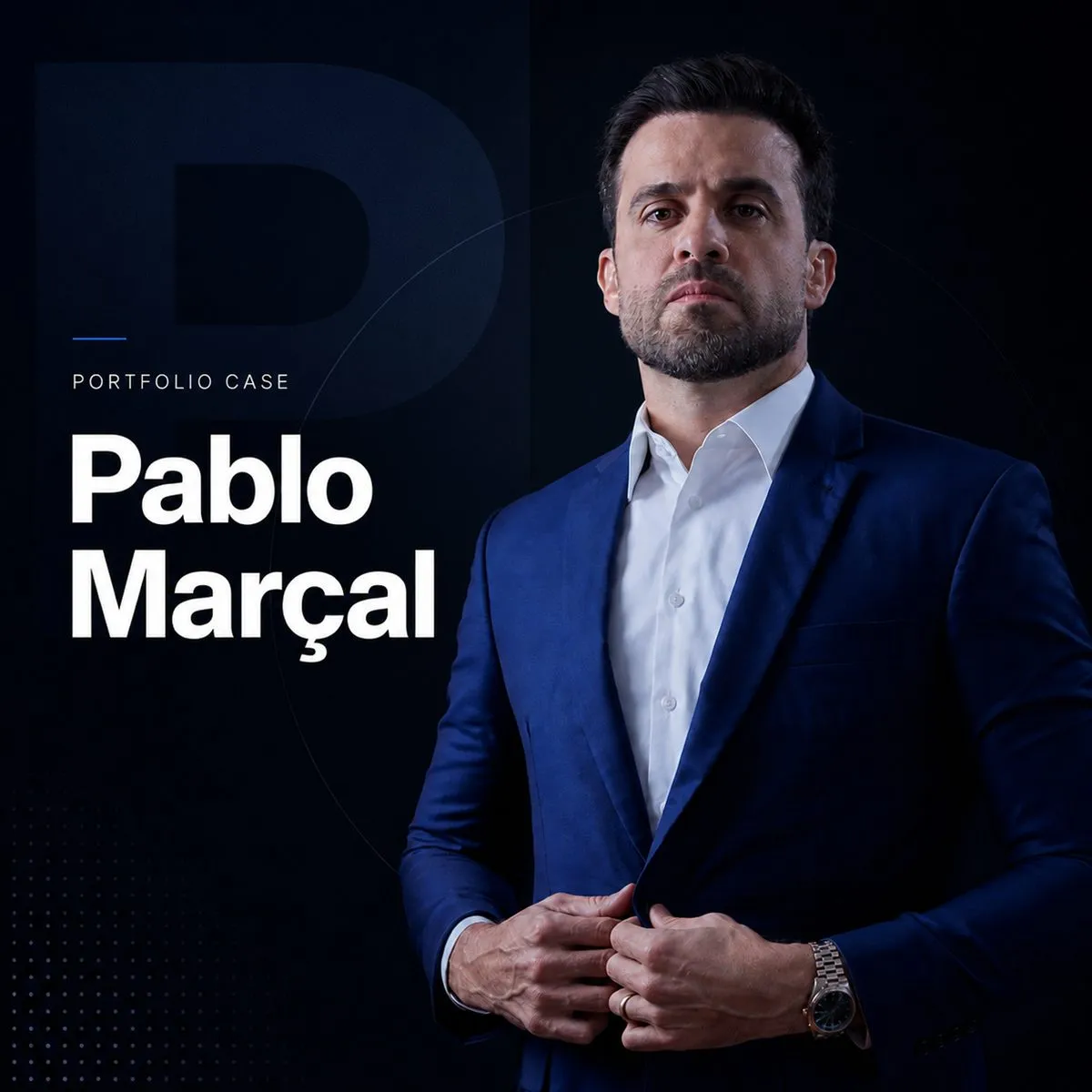 Capa do case Pablo Marçal no portfólio da NOVRA
