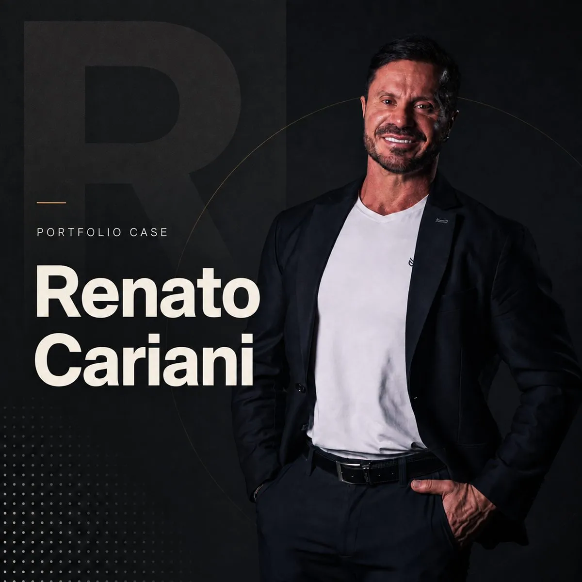 Capa do case Renato Cariani no portfólio da NOVRA
